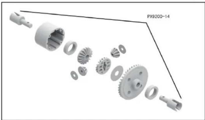Vevor 206E - DEVICE EXPLOSION DIAGRAM - 7