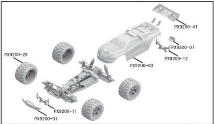 Vevor 206E - DEVICE EXPLOSION DIAGRAM - 5