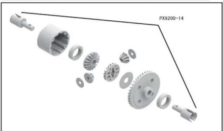 Vevor 206E - DEVICE EXPLOSION DIAGRAM - 7