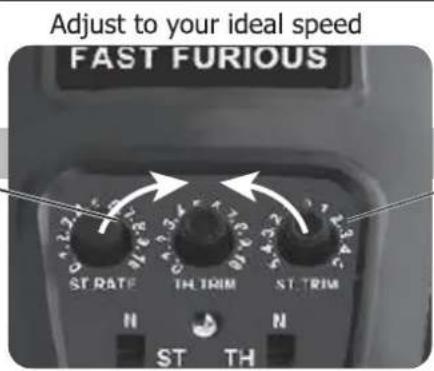 Vevor 206E - FINE TUNING KNOB OF STEERING - 1