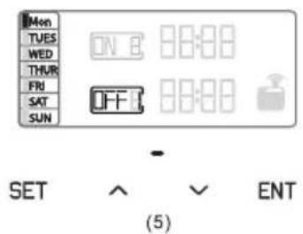 Vevor A305M - Concentration grade setting - 4