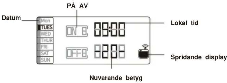 Vevor A305M - LCD TIDINSTÄLLNING - 1