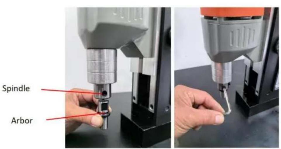 Vevor BRM35 - INSTALLATION DES SPIRALBOHRERS - 1