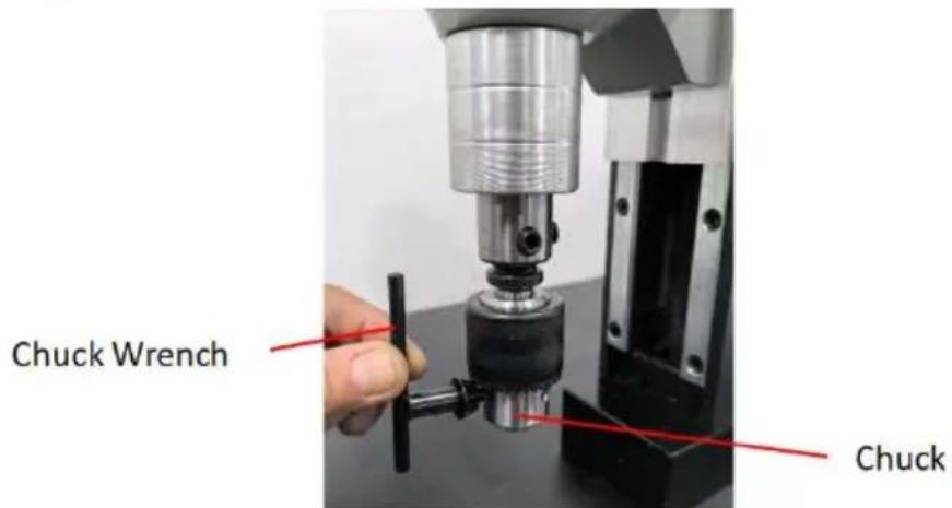 Vevor BRM35 - TWIST DRILL BIT INSTALLATION - 3