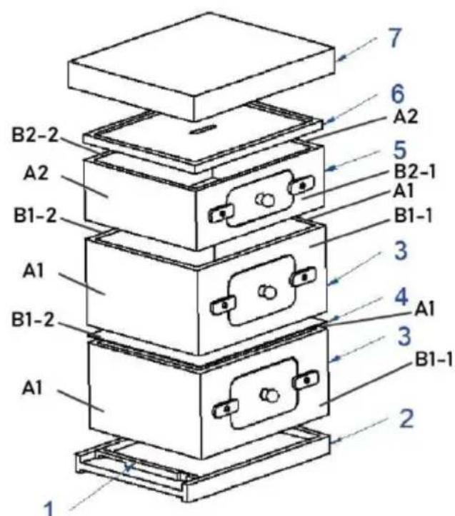 7 6 A2 5 B2-1 A1 B1-1 3 4 A1 3 B1-1 2 1