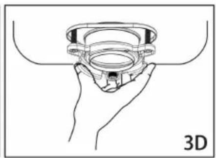Vevor JW301 - 3-Bolt Mount System - 4