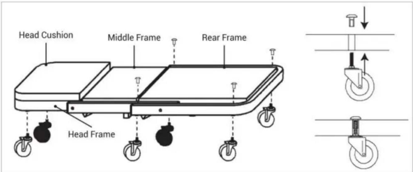 Vevor MC 402Z - Instructions de montage - 1
