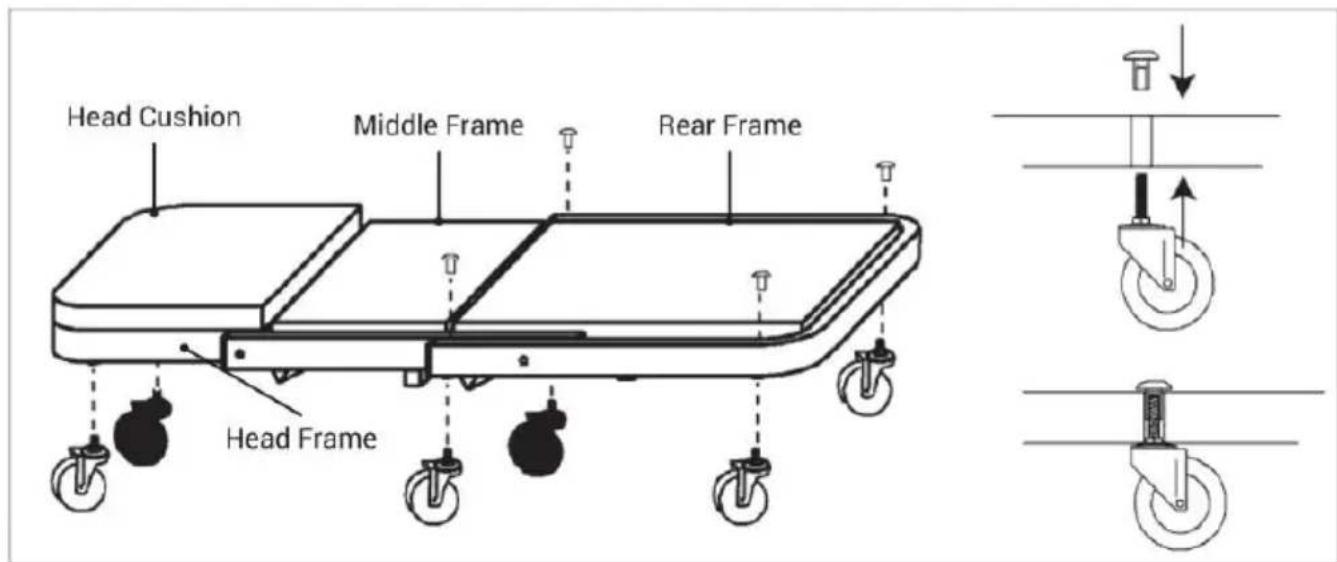 Vevor MC 402Z - Assembly Instructions - 1