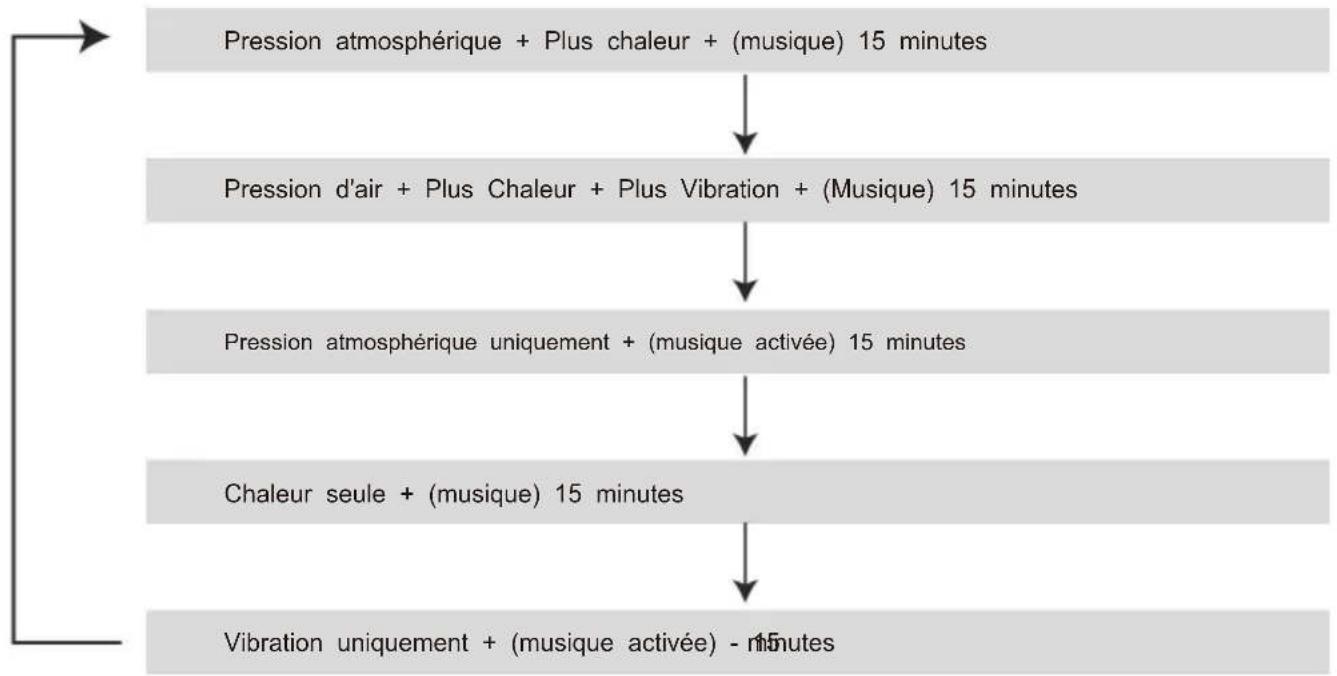 Vevor SD007F - Programmes demassage - 1