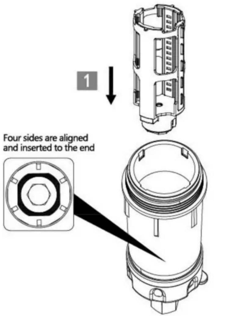 Vevor BSKT2N1G - Installer de schraper en het gaas - 1