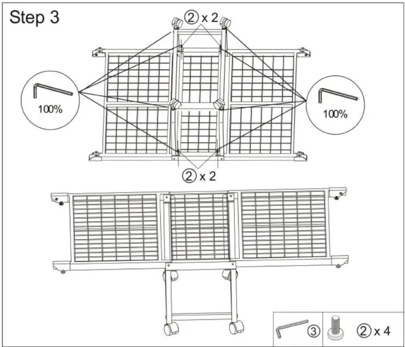 Vevor SDC312 - ASSEMBLY STEP - 2