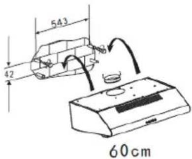 BRANDT BHC4611X - ● Method B (Cabinet mounting) - 2