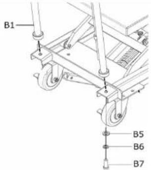 Holzmann SHT150XF - Mounting the Handle for SHT300XF und SHT350XXF - 1