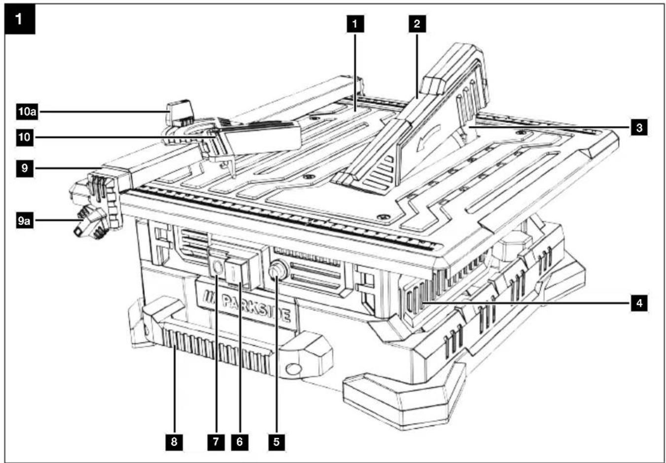PARKSIDE PFS 800 A1 - Fliesenschneidemaschine - 2