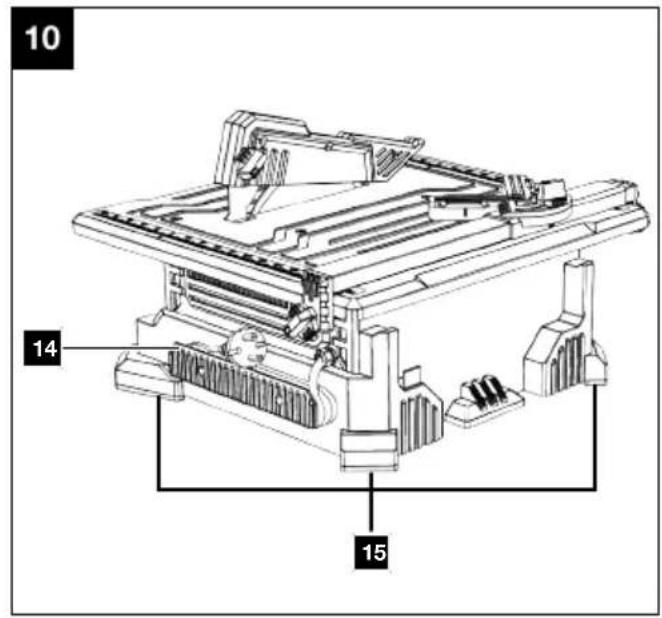 PARKSIDE PFS 800 A1 - Tegelsnijmachine - 9