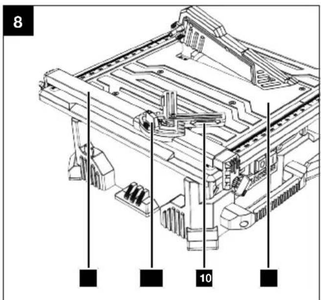 PARKSIDE PFS 800 A1 - Tegelsnijmachine - 7