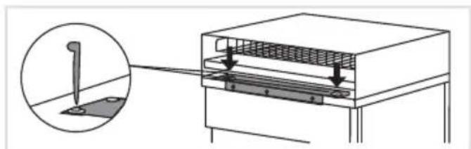 ASKO HI150W - Namestitev skritega pomočnika (Hidden Helpe - 4