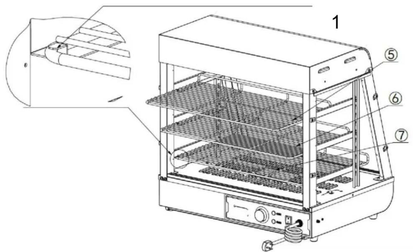 Vevor SCCJ60S - Schéma d'installation du produit : - 14