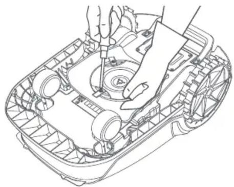 MOVA 600 - Austausch der Reinigungsbürste - 4