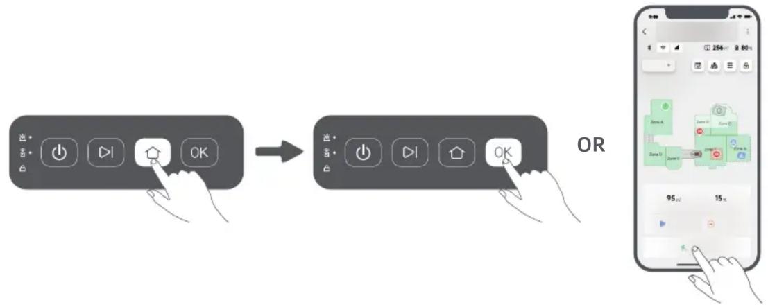 MOVA 600 - Return to the Charging Station - 1