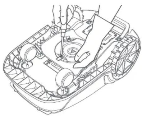 MOVA 600 - - Replacing the Blades - 6