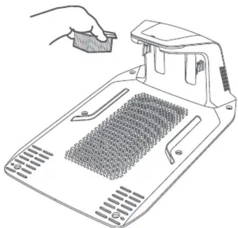 MOVA 600 - Austausch der Reinigungsbürste - 1