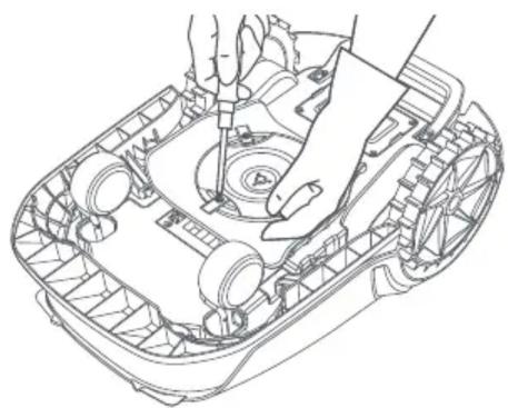 MOVA 600 - - Remplacement des lames - 6