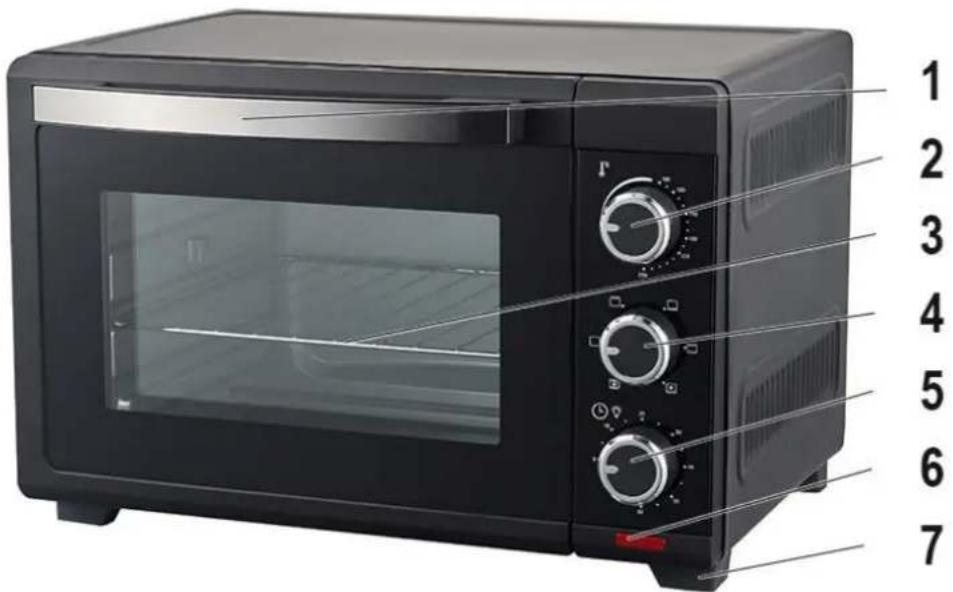 TECHWOOD TFO269 - Connaitre son appareil - 1
