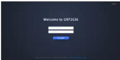GRANDSTREAM GRP2636 - Configurando el GRP2636 utilizing un navegador web: - 1