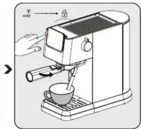 BEKO CEP 5302 B - Preparazione di un espresso singolo/doppio - 2
