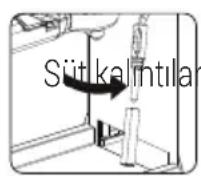 BEKO CEP 5302 B - Sut kopurtucusunun temizlenmesi - 2