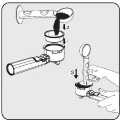 BEKO CEP 5302 B - Preparazione di un espresso singolo/doppio - 1