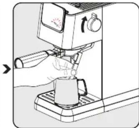 BEKO CEP 5302 B - Schaummilch für Kaffee zubereiten - 2