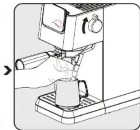 BEKO CEP 5302 B - Preparación de Leche Espumosa para el Café - 2