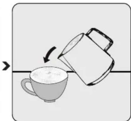 BEKO CEP 5302 B - Pregătirea laptelui cu spumă pentru cafea - 3