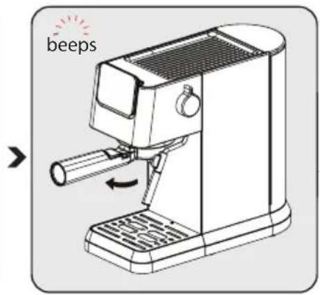 BEKO CEP 5302 B - Brewing Single / Double Espresso - 3