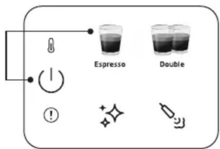 BEKO CEP 5302 B - Einstellen der Mengen für einfachen und doppelten Espresso - 2