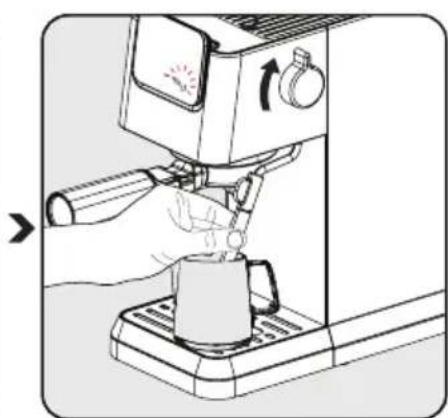 BEKO CEP 5302 B - Preparazione del latte schiumoso per il caffe - 2