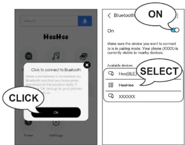 ALECTO HEEHEE - How to connect HeeHee to your smartphone? - 1