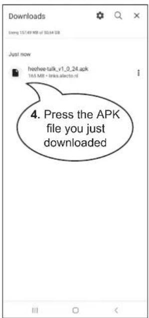 ALECTO HEEHEE - How to install the QR code - 4