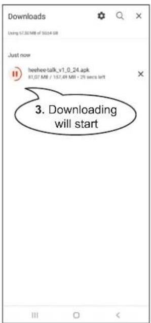 ALECTO HEEHEE - How to install the QR code - 3