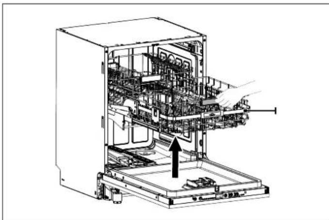 BERTAZZONI DW60S3IBPSS - ENKELT LYFT AV UNDERKORG (BEROENDE PÄ MODELL) - 3