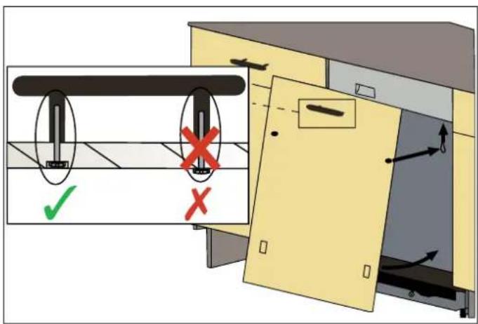 BERTAZZONI DW60S3IBPSS - OPMERKING - 1