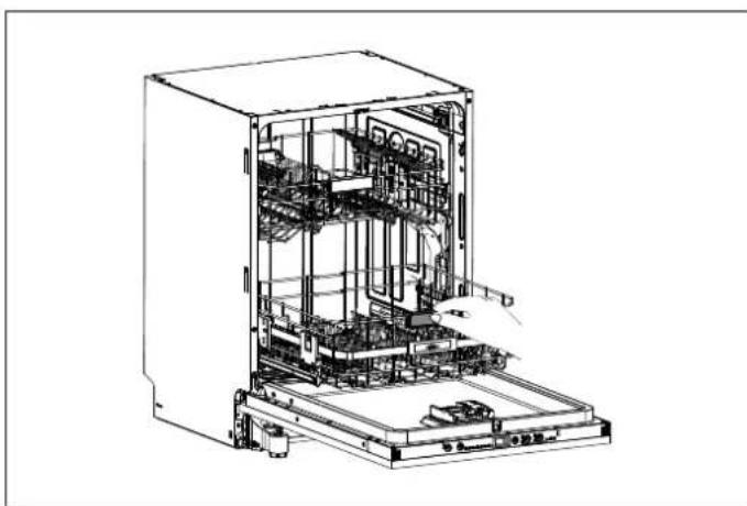 BERTAZZONI DW60S3IBPSS - EASY LIFT LOWER BASKET (DEPENDING ON MODEL) - 1