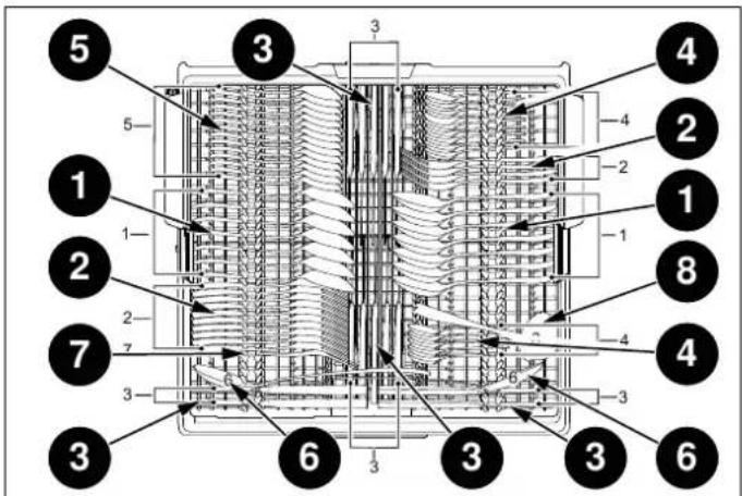 BERTAZZONI DW60S3IBPSS - THIRD RACK (DEPENDING ON MODEL) - 1