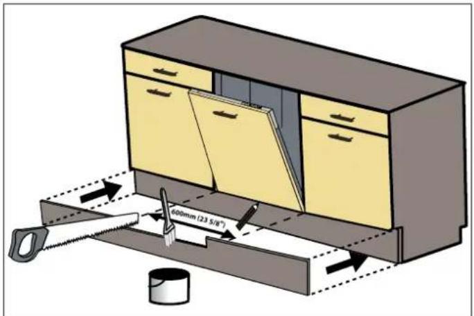 BERTAZZONI DW60S3IBPSS - WARNING - 2