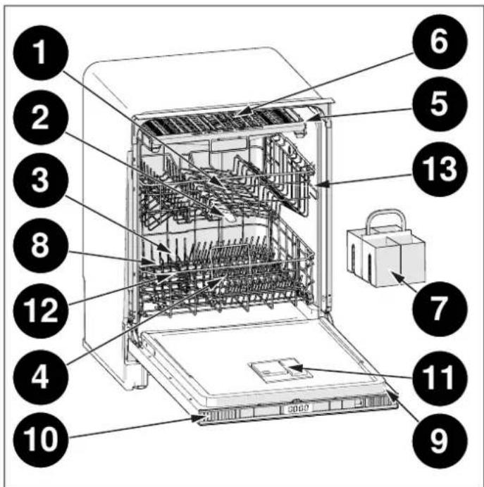 BERTAZZONI DW60S3IBPSS - RECYCLING - 1