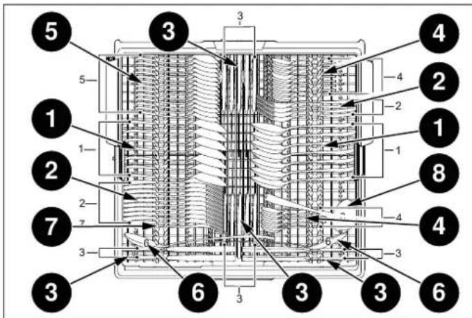 BERTAZZONI DW60S3IBPSS - TERZO CESTELLO (IN BASE AL MODELLO) - 1