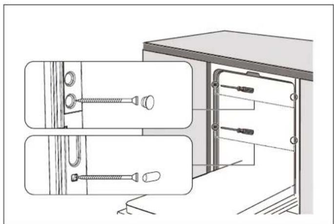 BERTAZZONI DW60S3IBPSS - INSTALLAZIONE DELLA LAVASTOVIGLIE NEL MOBILE - 2