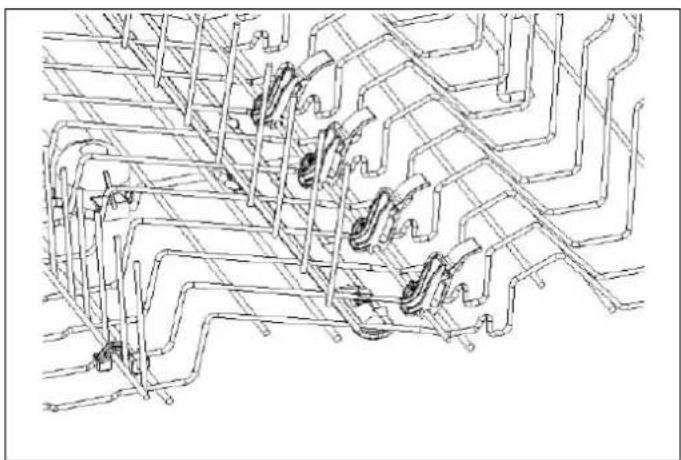 BERTAZZONI DW60S3IBPSS - DIRECTE WASZONE (AFHANKELIJK VAN HET MODEL) HOUDER VOOR STEELGLAZEN (AFHANKELIJK VAN HET MODEL) - 5